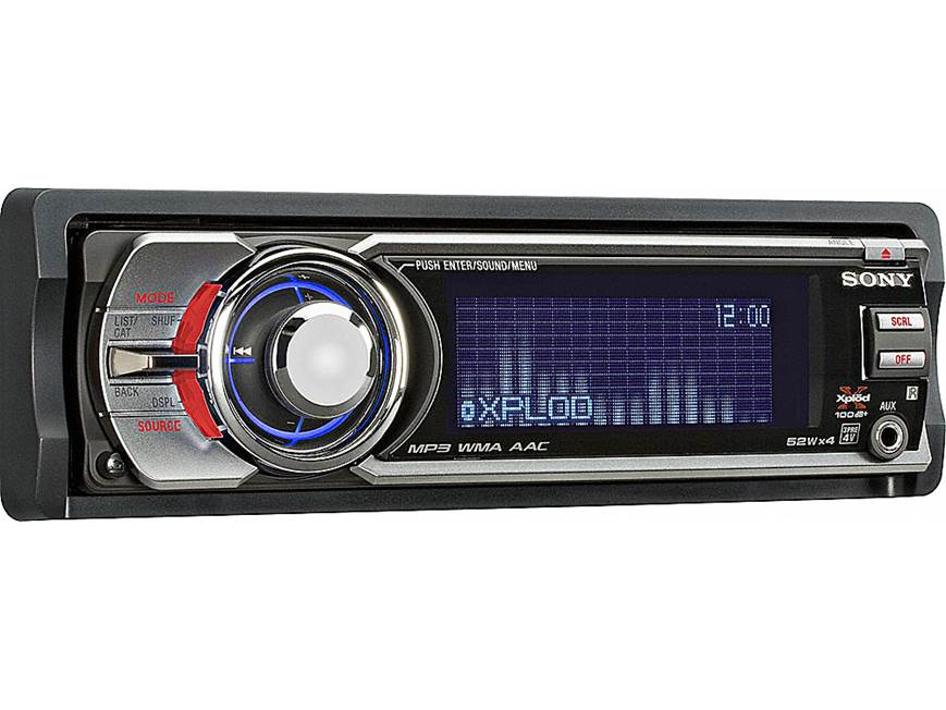 Sony CDX-GT720 CD receiver at Crutchfield