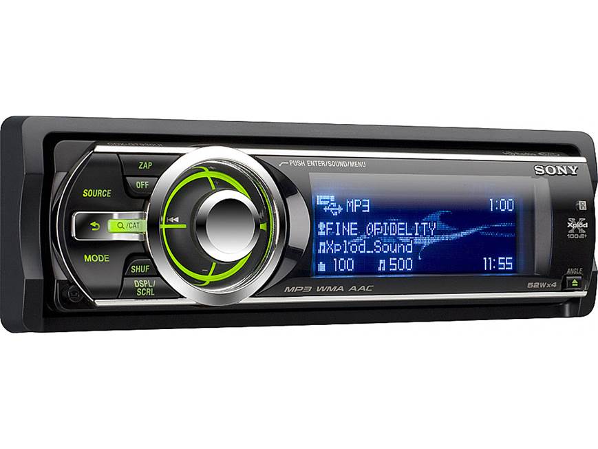 Sony Xplod CDX-GT930UI CD receiver at Crutchfield