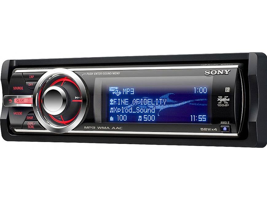 Sony Xplod CDX-GT930UI CD receiver at Crutchfield