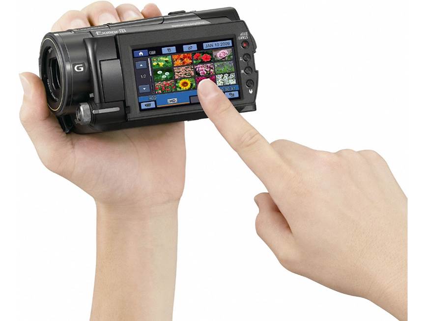 Sony HDR-XR500V Handycam® 120GB high-definition hard drive/Memory