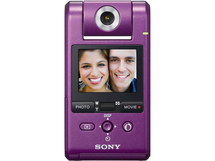 Sony MHS-PM1 Webbie HD™ (Eggplant) 12MB high-definition flash
