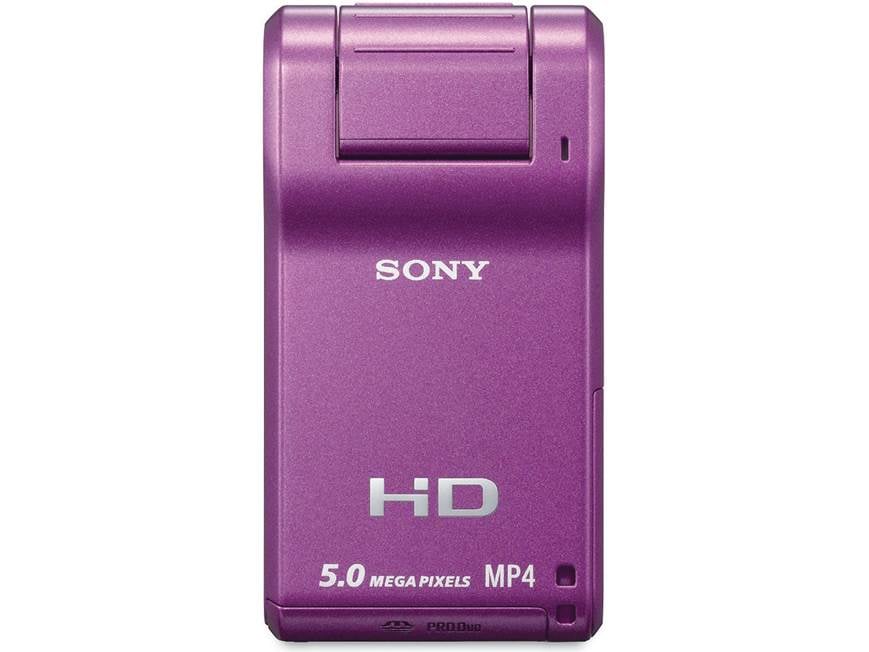 Sony MHS-PM1 Webbie HD™ (Eggplant) 12MB high-definition flash