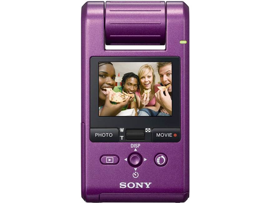 Sony MHS-PM1 Webbie HD™ (Eggplant) 12MB high-definition flash
