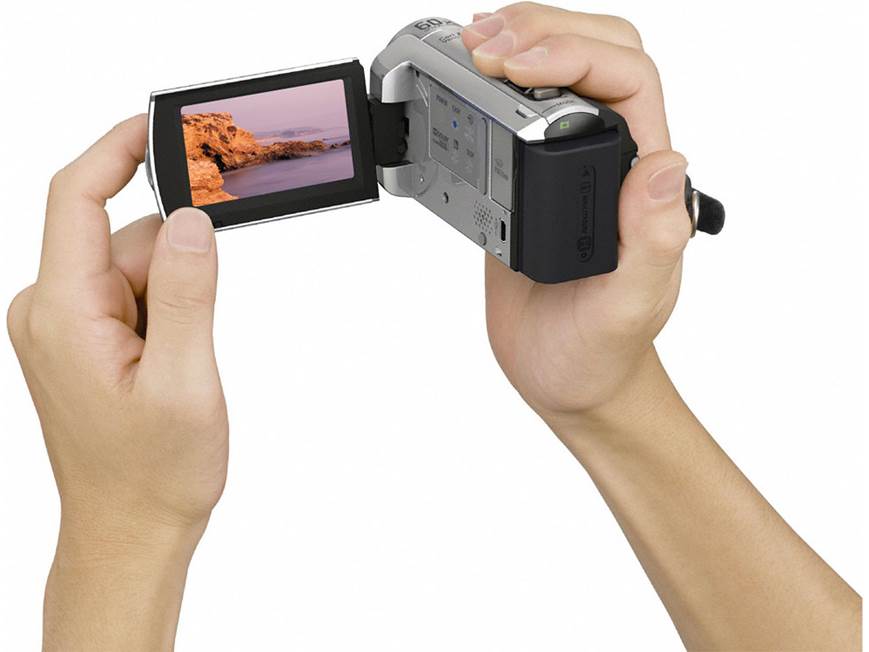 Sony DCR-SX41 Handycam® (Silver) 8GB flash memory/Memory Stick