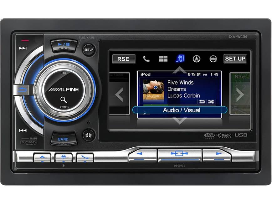 Alpine iXA-W404 Digital media receiver at Crutchfield