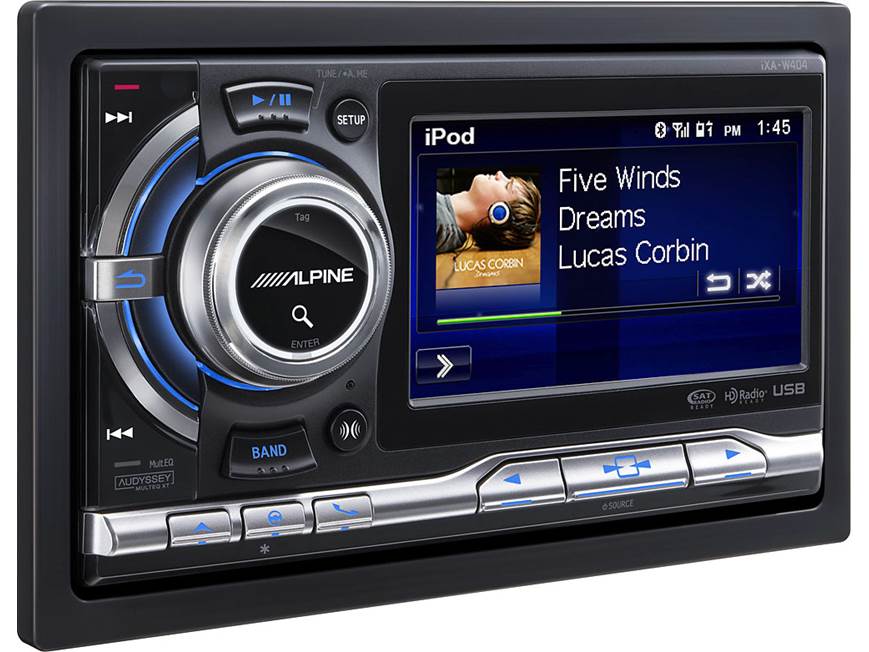 Alpine iXA-W404 Digital media receiver at Crutchfield