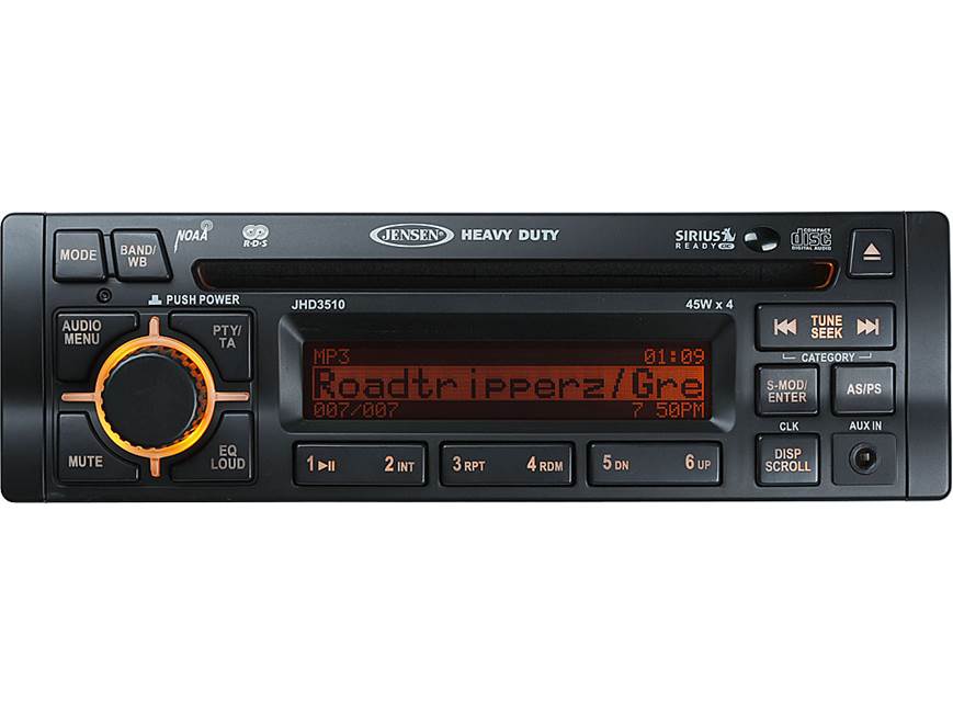 Jensen Heavy Duty JHD3510 CD receiver at Crutchfield