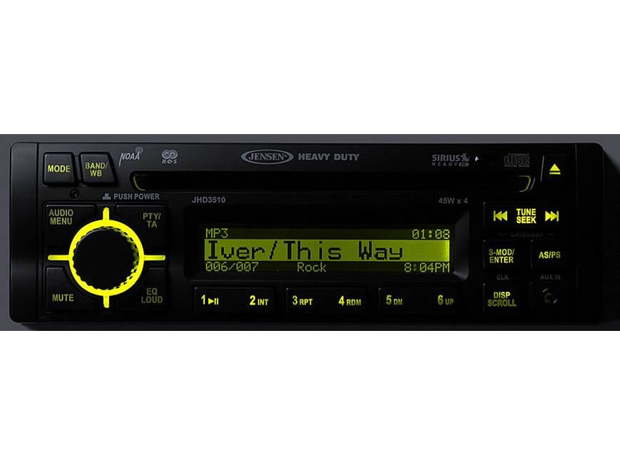 Jensen Heavy Duty JHD3510 CD receiver at Crutchfield