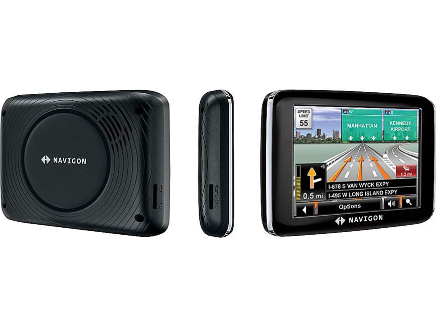 NAVIGON® 2200T Portable navigator with free traffic-information