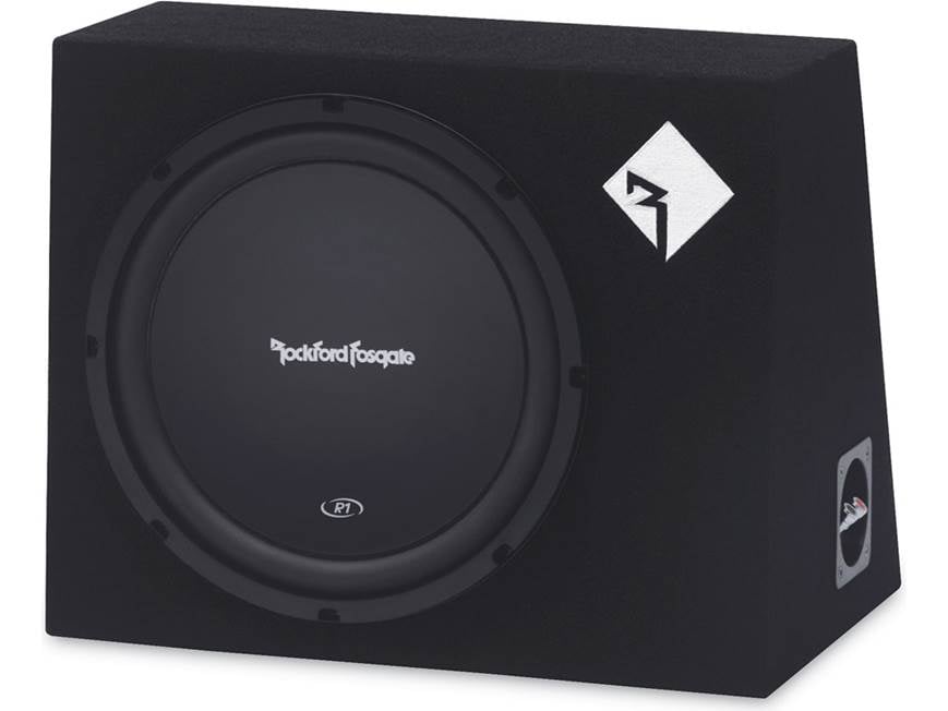 Rockford Fosgate Prime R1L-1X12 Sealed enclosure with one 12