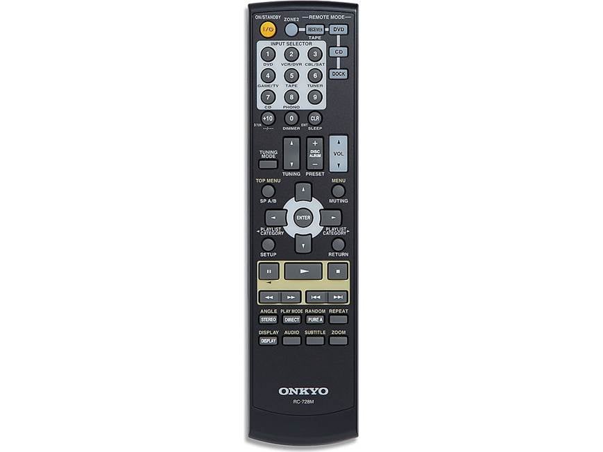 Onkyo TX-8555 XM and SIRIUS Ready stereo receiver at Crutchfield