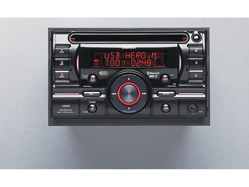 Clarion CX609 CD receiver at Crutchfield