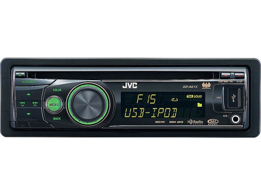 JVC Arsenal KD-A615 CD receiver at Crutchfield