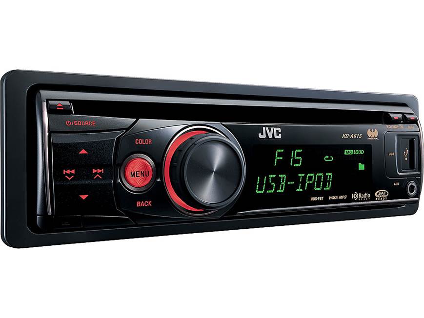 JVC Arsenal KD-A615 CD receiver at Crutchfield