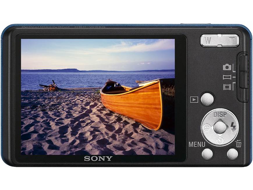 Sony Cyber-shot® DSC-W350 (Black) 14.1-megapixel digital camera