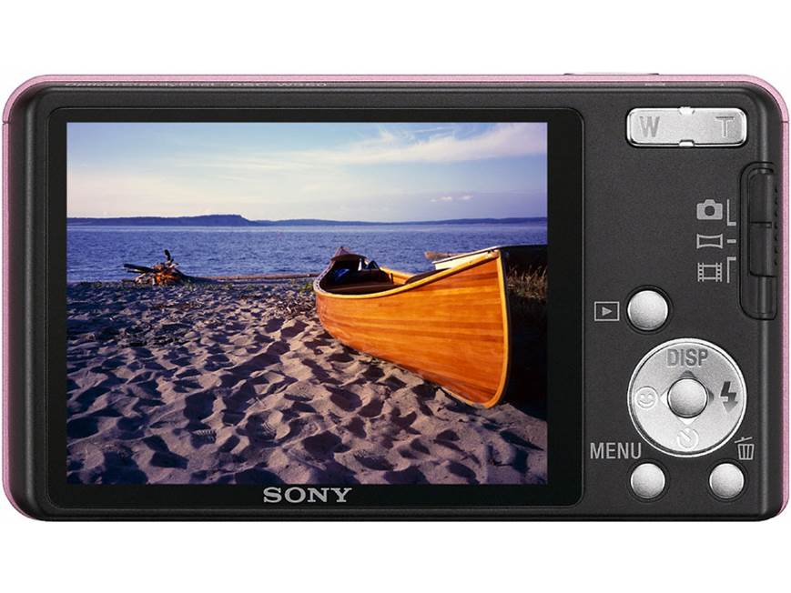 Sony Cyber-shot® DSC-W350 (Pink) 14.1-megapixel digital camera