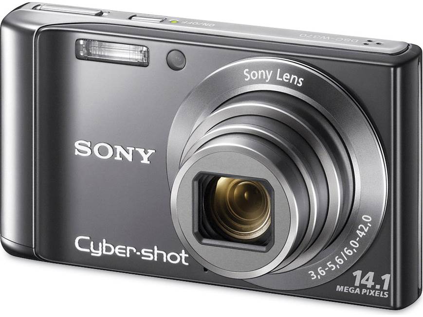Sony Cyber-shot® DSC-W370 (Silver) 14.1-megapixel digital camera