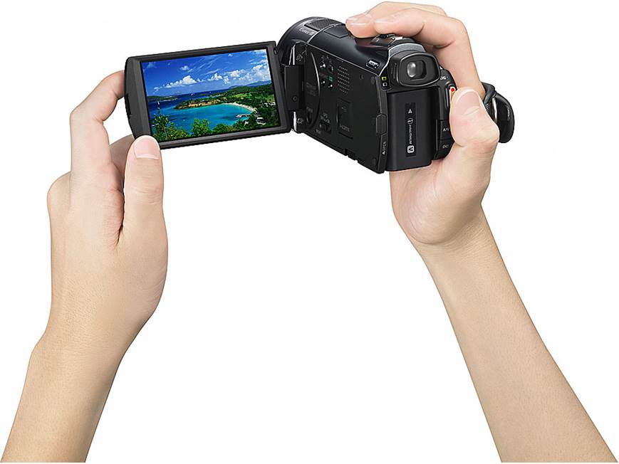 Sony HDR-CX550V Handycam® HD camcorder with built-in GPS receiver