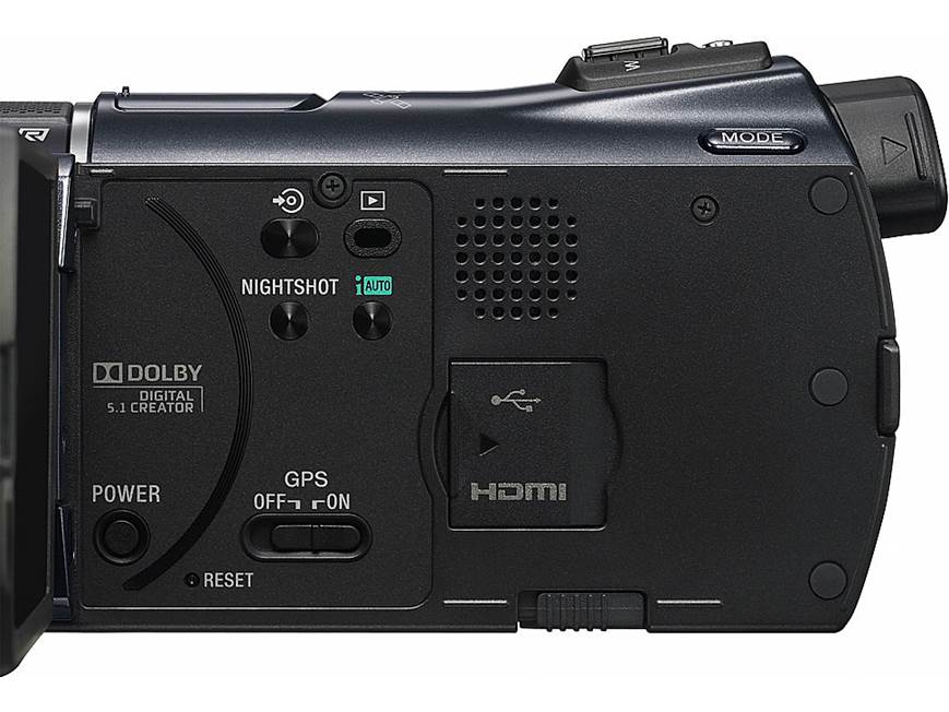 Sony HDR-CX550V Handycam® HD camcorder with built-in GPS receiver
