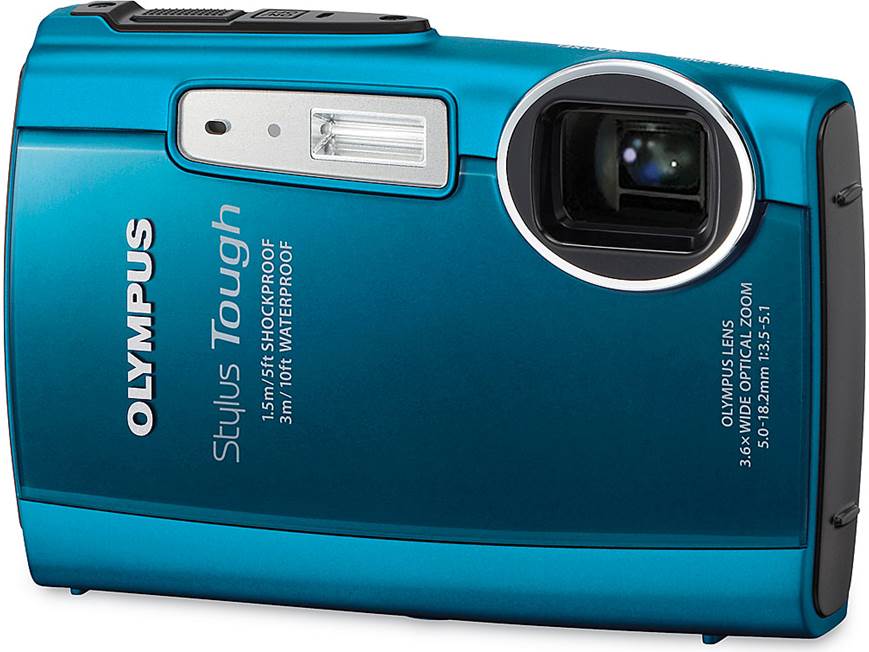 Olympus Stylus Tough-3000 (Green) Waterproof 12-megapixel digital