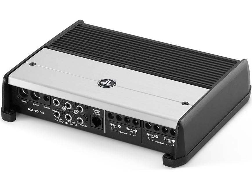 カーオーディオ JL AUDIO XD400/4 JL Audio XD400/4 4-channel car amplifier — 75 watts RMS x 4 (New