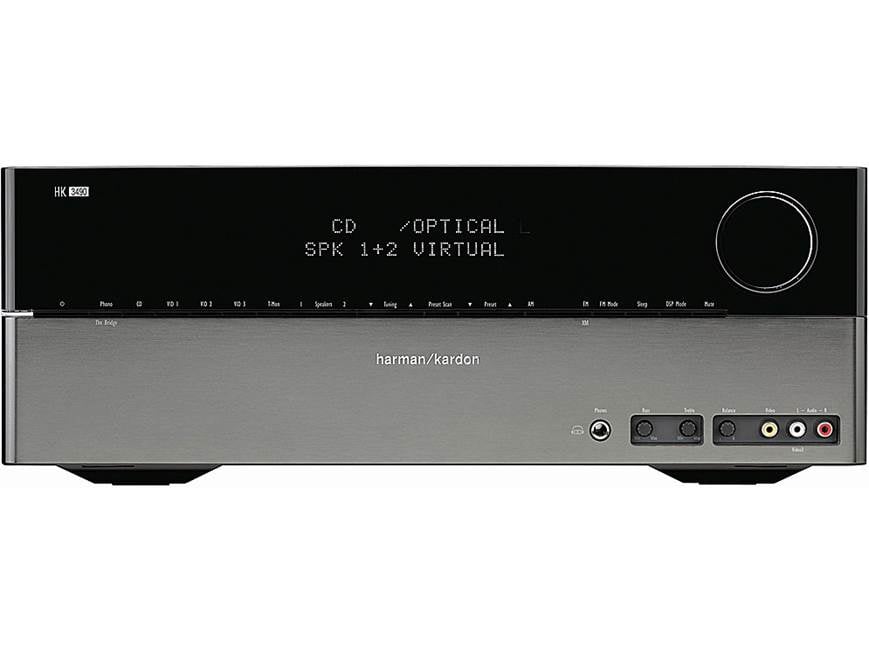 Harman Kardon HK 3490 XM Ready stereo receiver at Crutchfield Harman Kardon HK 3490 XM Ready stereo receiver at Crutchfield