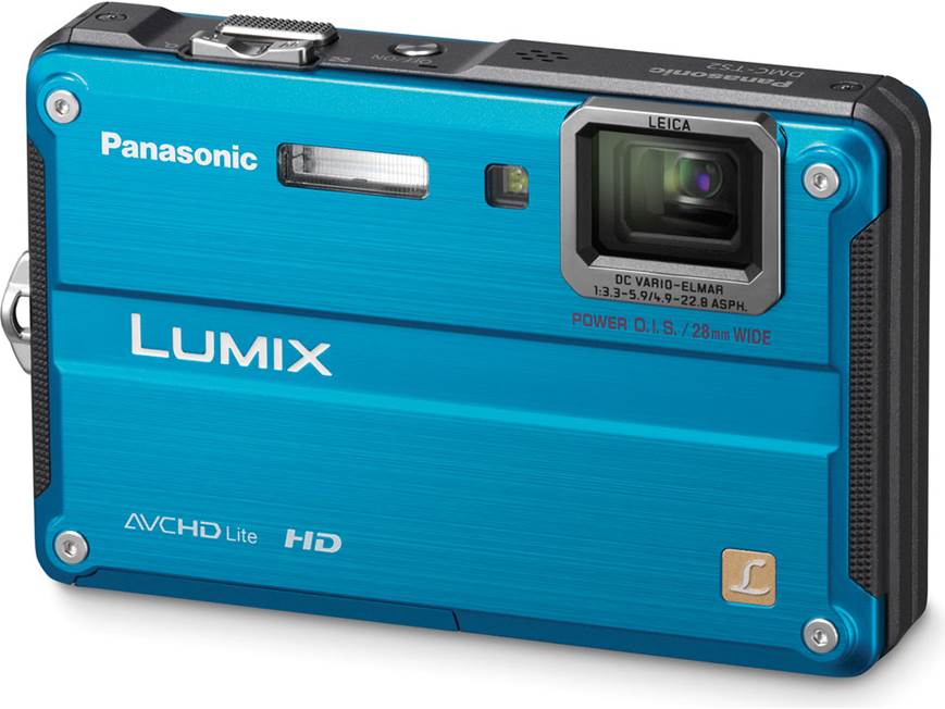 Panasonic Lumix DMC-TS2 (Blue) 14-megapixel waterproof and