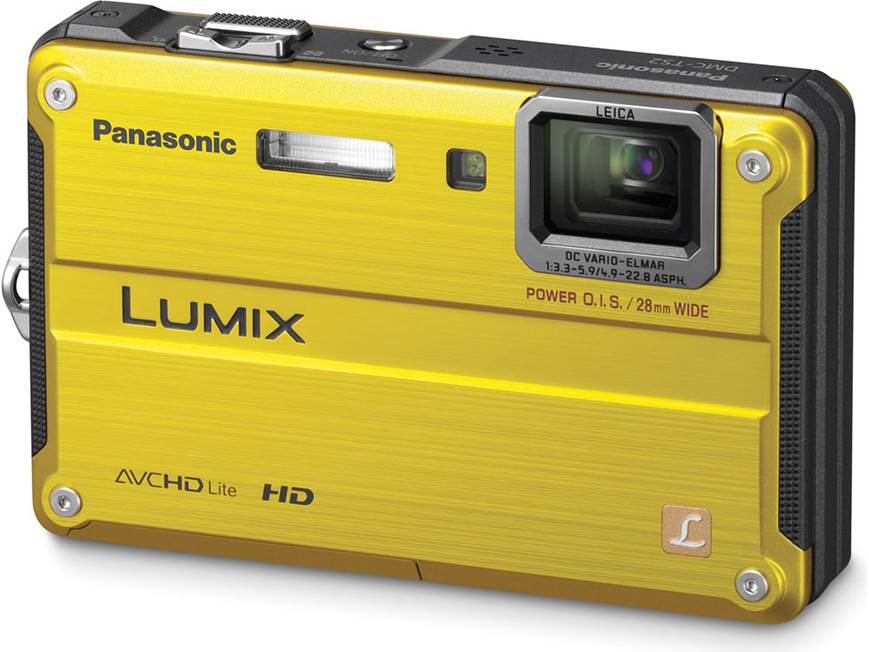 Panasonic Lumix DMC-TS2 (Yellow) 14-megapixel waterproof and