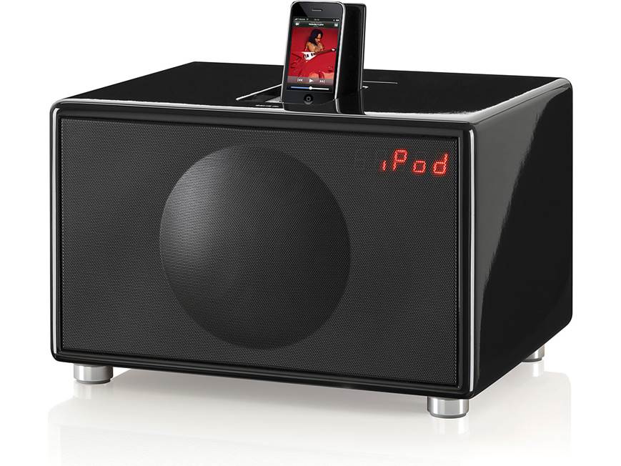 Geneva Sound System Model L (Red) CD player/radio with iPod® and