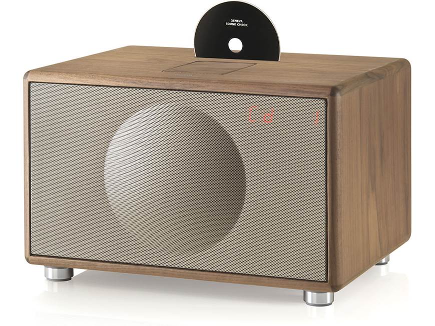 Geneva Sound System Model L (Red) CD player/radio with iPod® and