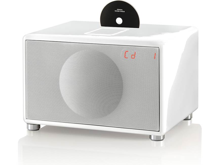 Geneva Sound System Model L (Red) CD player/radio with iPod® and