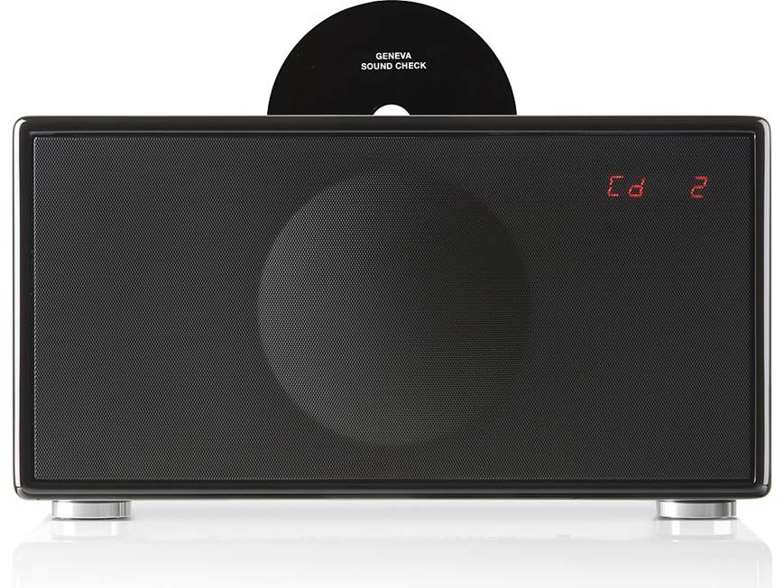 GenevaSound Model M (Black) CD player/radio with iPod® and iPhone