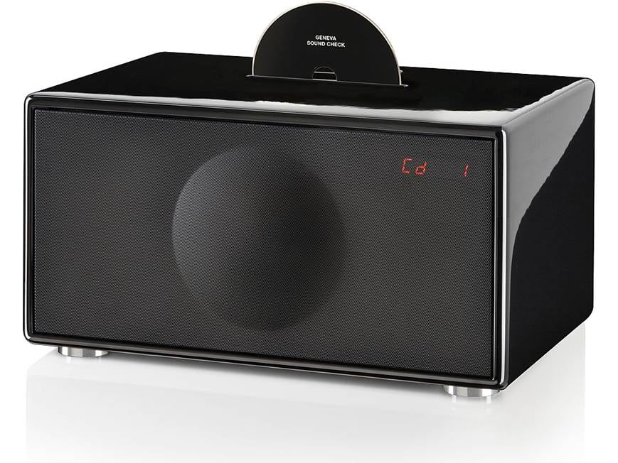 GenevaSound Model M (Black) CD player/radio with iPod® and iPhone