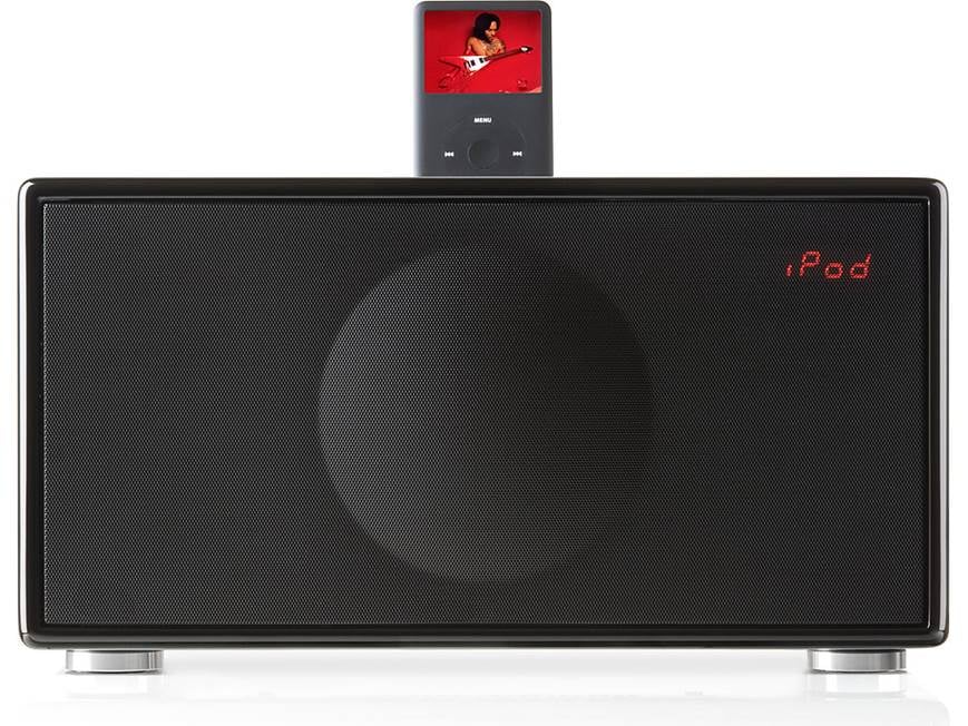 GenevaSound Model M (Black) CD player/radio with iPod® and iPhone