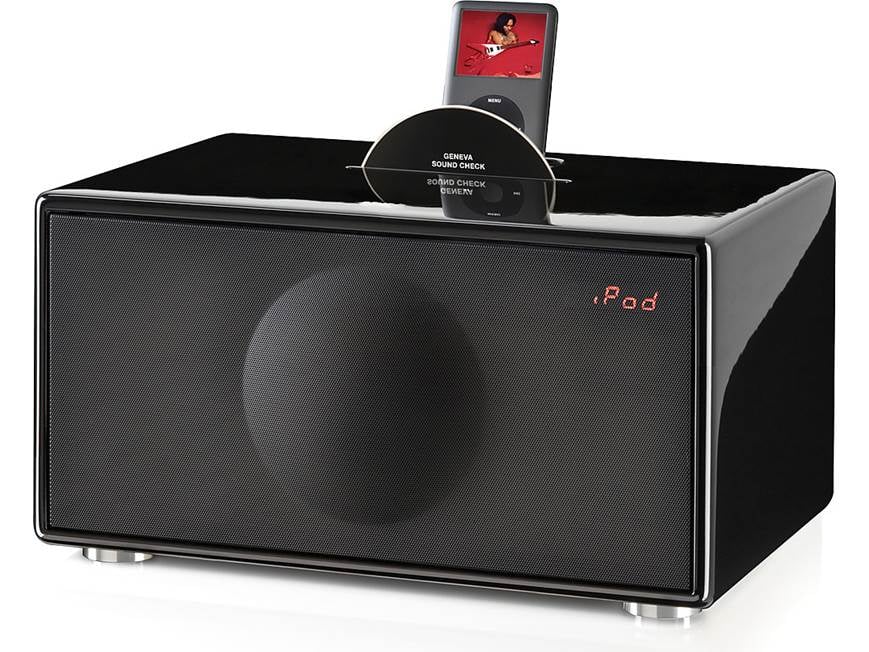 ■GENEVA（ジェネーバ）■Sound System model M GenevaSound Model M (Black) CD player/radio with iPod® and iPhone