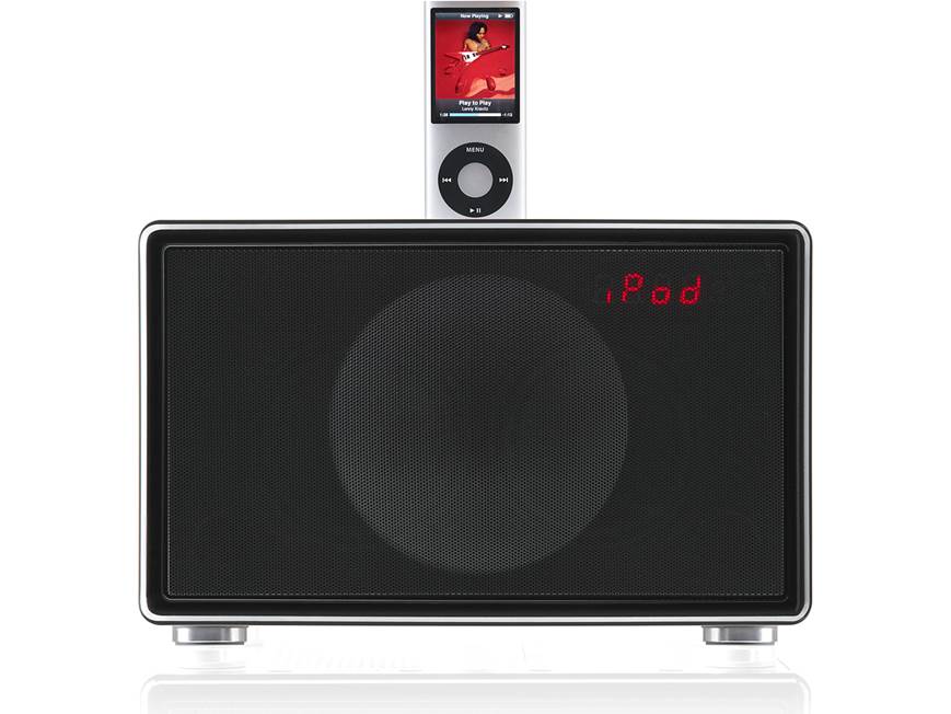 Geneva Sound System Model S (Black) Clock Radio with dock for iPod