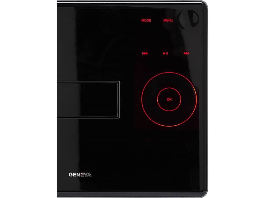 Geneva Sound System Model S (Black) Clock Radio with dock for iPod