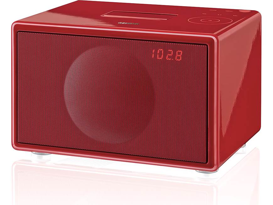 GENEVA MODEL S Bluetooth[ レッド ] Geneva Sound System Model S (Red) Clock Radio with dock for iPod