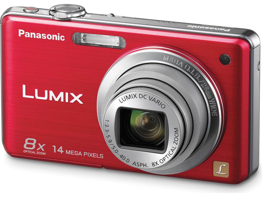 動作未確認●完品●Panasonic LUMIX DMC-FH8 レッド 箱付き Panasonic Lumix DMC-FH20 (Red) 14.1-megapixel digital camera with