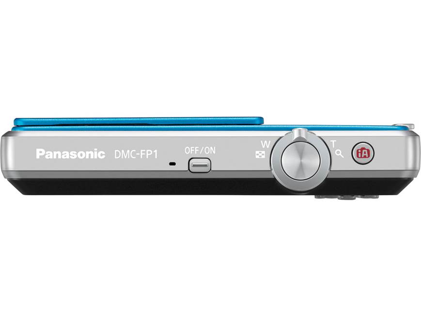 Panasonic Lumix DMC-FP1 (Blue) 12.1-megapixel digital camera with