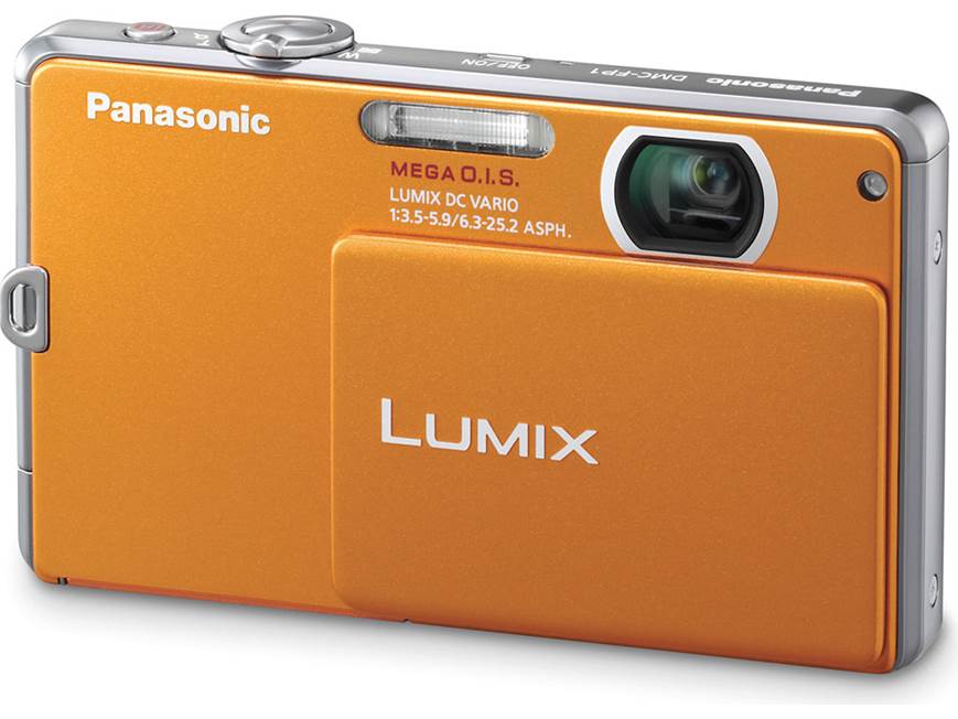Panasonic Lumix DMC-FP1 (Orange) 12.1-megapixel digital camera