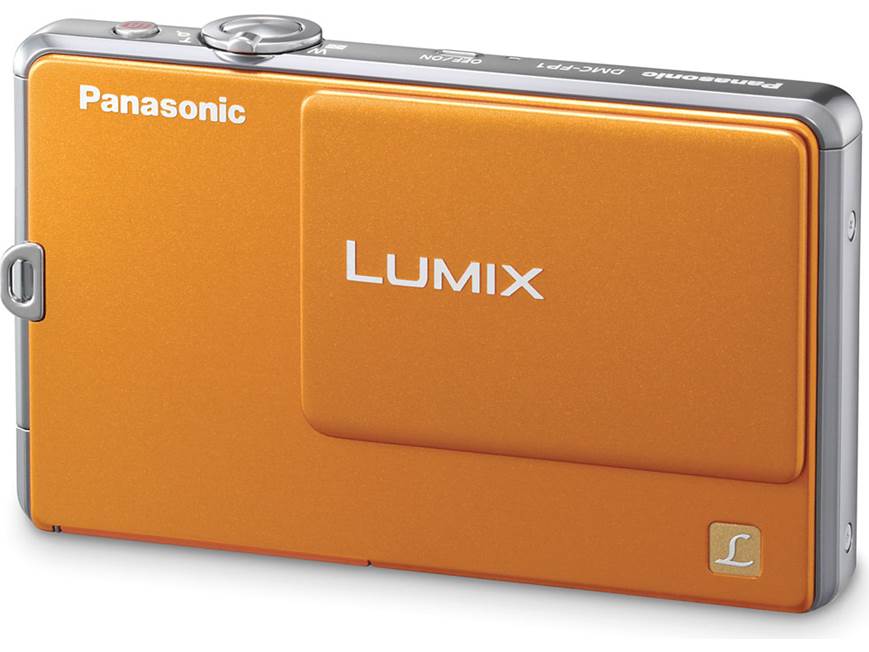 Panasonic Lumix DMC-FP1 (Orange) 12.1-megapixel digital camera