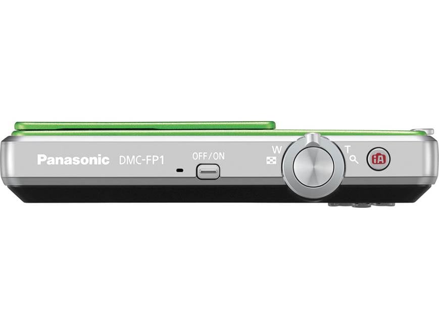 Panasonic Lumix DMC-FP1 (Green) 12.1-megapixel digital camera with