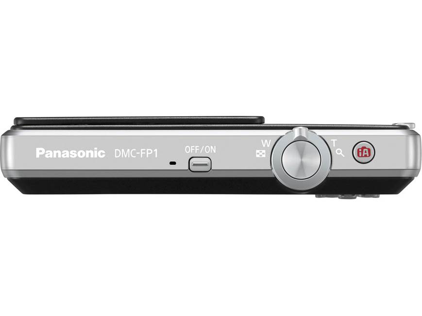 Panasonic Lumix DMC-FP1 (Black) 12.1-megapixel digital camera with