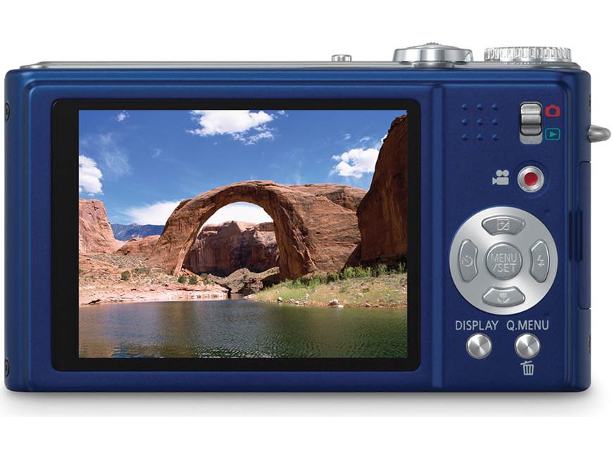 Panasonic Lumix DMC-ZR3 (Blue) 14.1-megapixel digital camera with