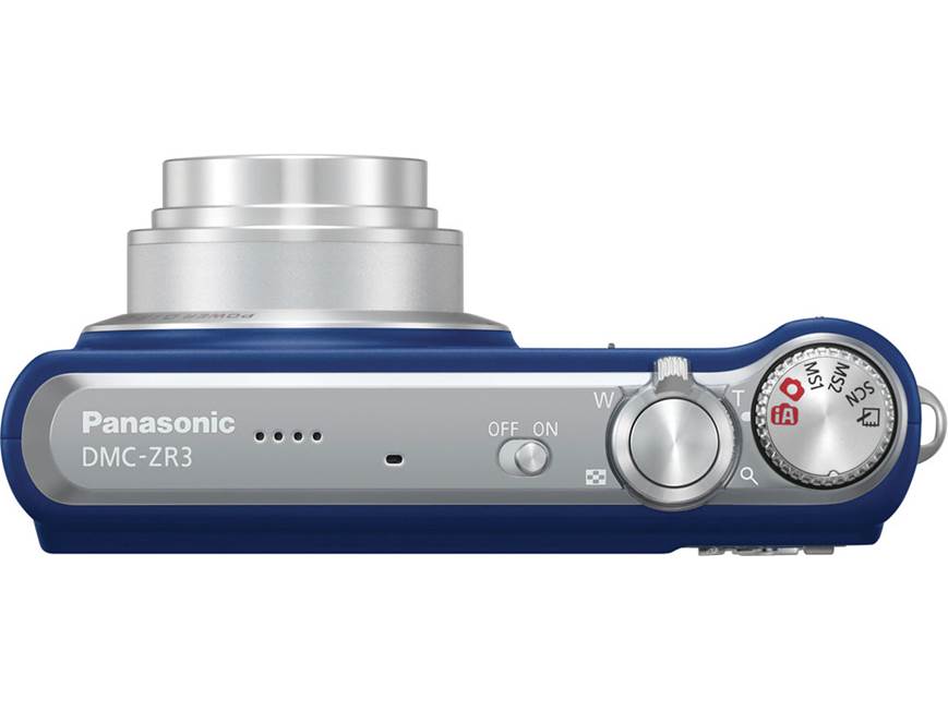 Panasonic Lumix DMC-ZR3 (Blue) 14.1-megapixel digital camera with