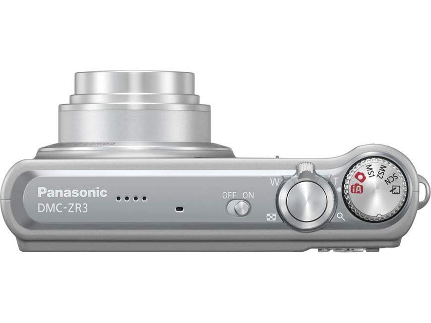 Panasonic Lumix DMC-ZR3 (Silver) 14.1-megapixel digital camera