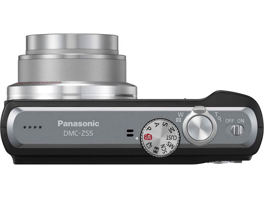 Panasonic Lumix DMC-ZS5 (Black) 12-megapixel digital camera with