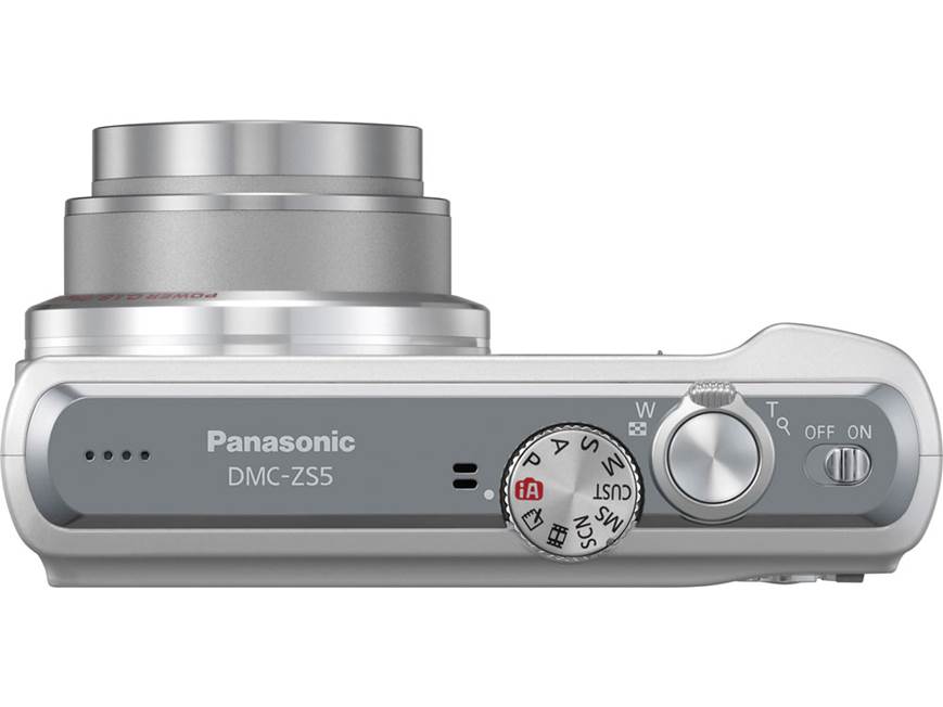 Panasonic Lumix DMC-ZS5 (Silver) 12-megapixel digital camera with