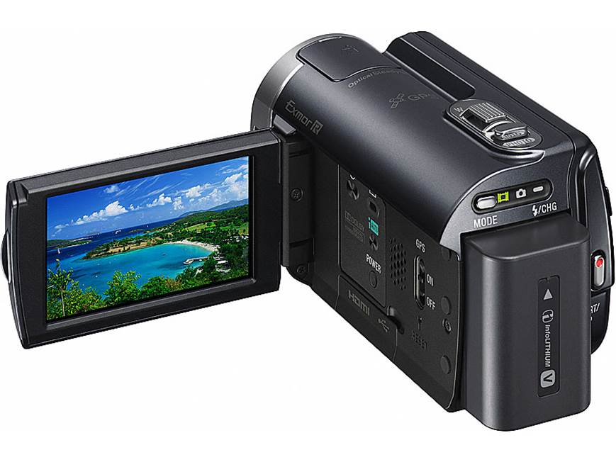 SONY ハンディカム　HDR-XR350V Sony Handycam® HDR-XR350V GPS-enabled HD camcorder with 160GB hard